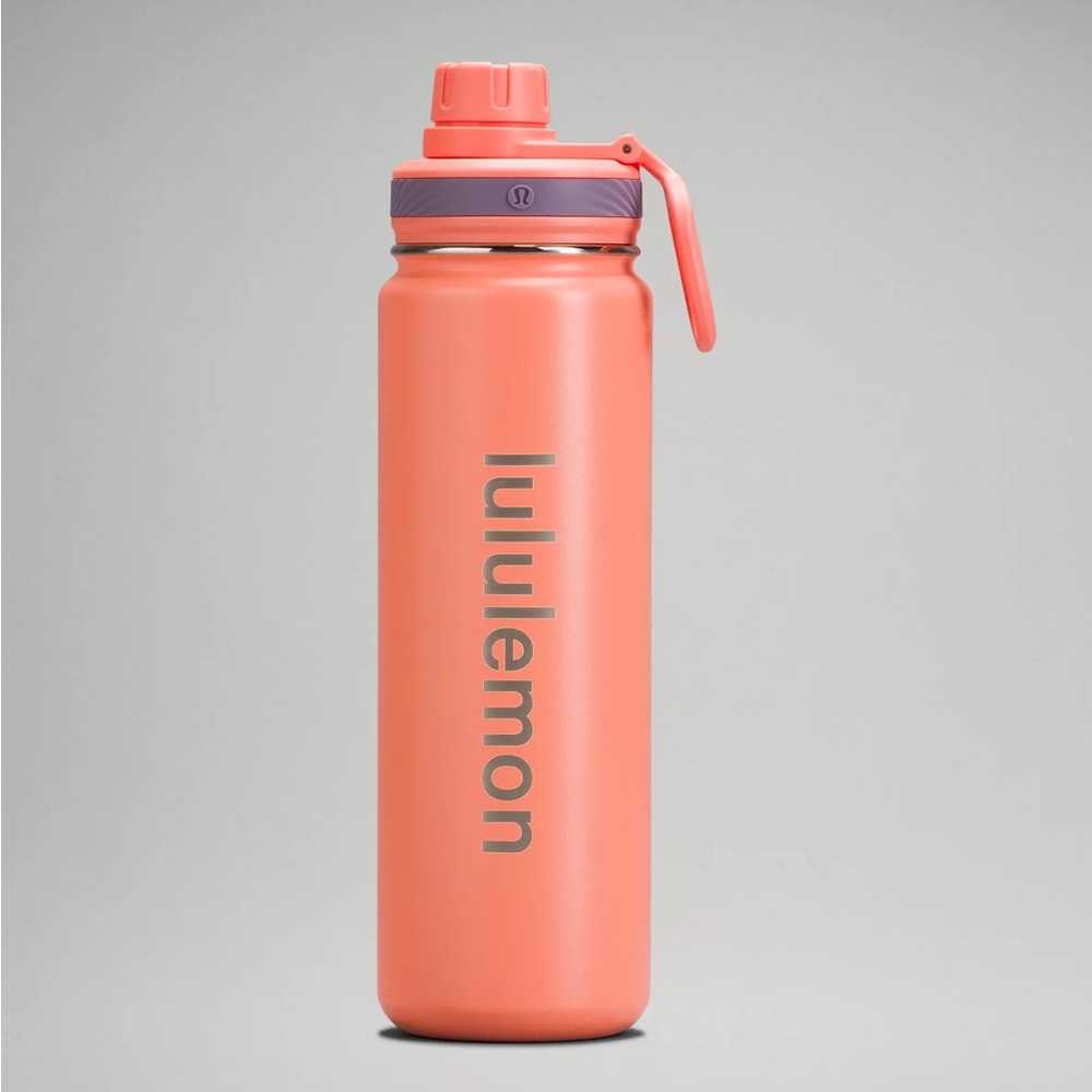 Lululemon athletica Back to Life Sport Bottle 24oz green copper fitness $48 - Picture 10 of 11